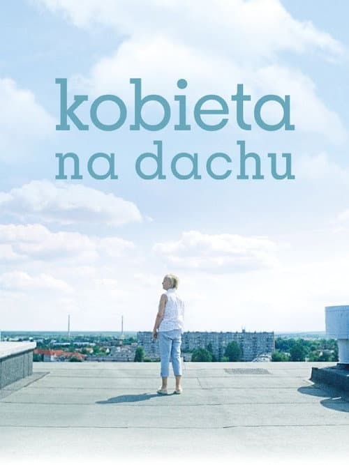 Жінка на даху постер